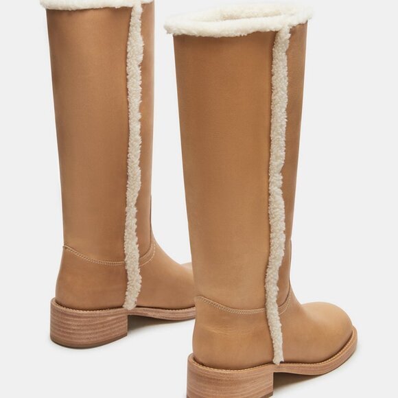 Steve Madden Riggs Faux Fur Banana Leather - Picture 4 of 6